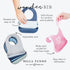 Bella Tunno Girl’s Wonder Bib - Silicone Baby Bib for Girls, Non-toxic BPA Free, Waterproof, Easy to Clean