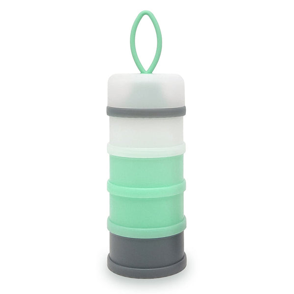 LADISO Formula Dispenser Container, Portable Milk Powder Dispenser, Baby Feeding Travel Storage Container,