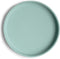mushie Classic Silicone Suction Plate | BPA-Free Non-Slip Design (Cambridge Blue)