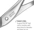 Set Trimming Baby Nail Scissors & Glass Nail File Safe, Gentle Nail Care for Newborns, Infants & Toddlers Precision +