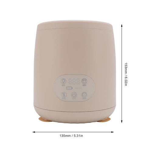 Sunisfa 4 5 50-75mm, Baby Milk Bottle Shaker, Automatic Mixing Speeds Timers, Low Noise & Night Light, Rechargeable