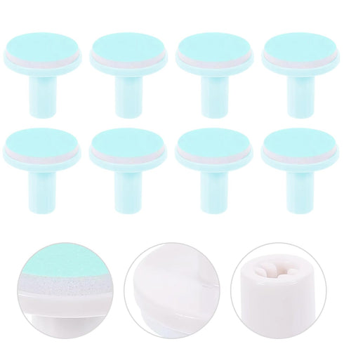 Sgqtqybk 24Pcs Trimmer Trimmer, Baby Nail File Replacement Heads, Plastic Baby Nail Replacement Pads, for Standard