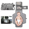 Portable Baby Changing Pad, Travel Changing Pad Cover Mat for Baby Stroller and Car Seat (Gray)