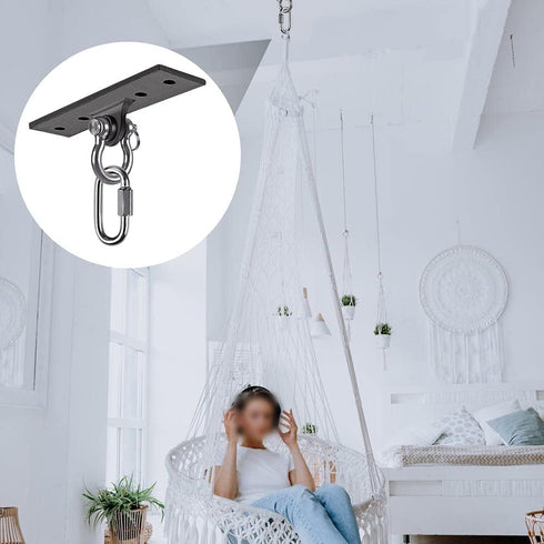 Dolibest Wall Mount Bracket, Ceiling Anchor for Home Suspension Training Kit, Suspension Straps, Gymnastic Rings, Yoga