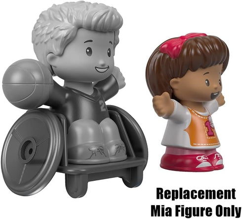 Little-People Josh and Mia Play Basketball Playset Replacement Part - FGX51 ~ Little Girl Mia Figure