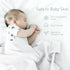 47 47 inches(120x120cm) Premium Soft Muslin Cotton Newborn Baby Swaddle Blanket Unisex Swaddle Wrap Silky Swaddle