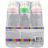 3 Pack Gerber First Essential Clear View Plastic Nurser With Latex Nipple, BPA Free, Colors may vary