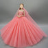 3Pcs Handmade Vintage Dress for 29cm Doll, Wedding Noble Party Gown Outfit for 11.5 inch Dolls
