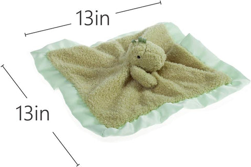 Apricot Lamb Stuffed Animals dinosaur Security Blanket Infant Nursery Character Blanket Luxury Snuggler Plush baby lovey(dinosaur, 13 Inches) by Apricot Lamb