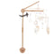 Baby Crib Mobile Arm,HBM 28-33inch Wooden Mobile Arm for Crib Mobile Hanger