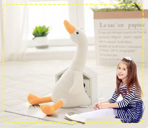 19.7" Swan Stuffed Animal, Cute Soft Goose Plushie Pillow Doll, Birthday Gifts for Kids, Perfect Companion
