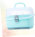 Portable Green Milk Bottle Storage Case - Organizer for Home and Travel
