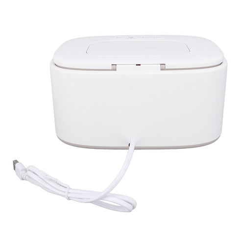Hamwesh 3 Baby Wipe Warmer, Modes Temperature Control Gentle Night Light Large Capacity Design Baby Wet Wipes