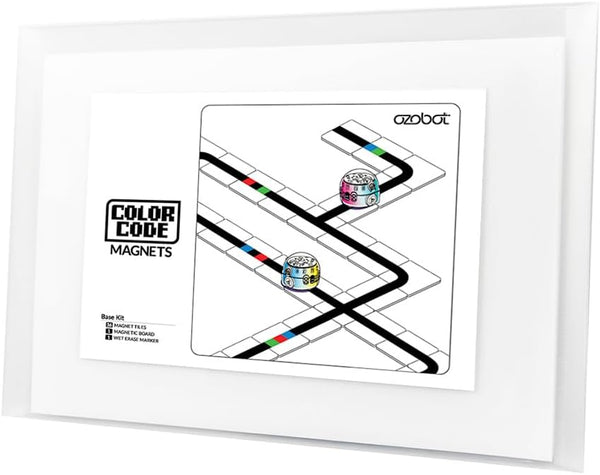 Color Code Magnets Base Kit: Interactive Coding Learning Tool for Kids Ages 5+, 36 Tiles for Classroom Education