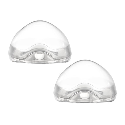 Accmor 4 Pack Pacifier Case, Pacifier Holder Case, Pacifier Container for Travel, BPA Free, Transparent