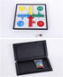 Ludo Game Board Set - 9.5” Magnetic Folding Travel Classic Strategy Game for Kids & Adults