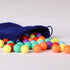 60 Pcs Game Replacement Balls for Chinese Checker - 16mm Marbles for Marble Run, 6 Colors