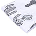 SANNIX Cactus Muslin Swaddle Blankets, Cotton Baby Swaddle Wrap, Floral Print Baby Blanket