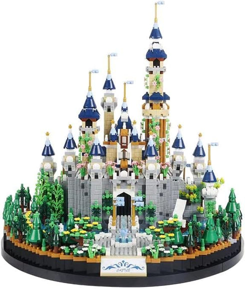 Castle Building Blocks for Adults - 3600 PCS Architecture and Collection Model Set DIY Creative Toys for Ages 14+