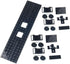 Set 92339, 92088, 4025) (2PCS MOC City Creative Building Train Base Wheels, Low-Loader Truck & Railway Tracks DIY Kit