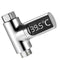 BEAHING Digital Shower Thermometer 5~85C with 360 Rotating LED Water Meter, Shower Water