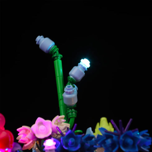 LED Light Kit for Lego Wildflower Bouquet 10313, Decoration Lights for Artificial Flowers, No Lego Models