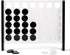 MC Marble Cultures 4 2 Unique Four in a Row - Acrylic in a Row Game - Board Game Decor - Coffee Table Games - Player