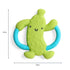 3 Itzy Ritzy Pickle-Shaped Baby Teether with Handles Silicone Teether for Babies with Easy-Grab Handles and Textured