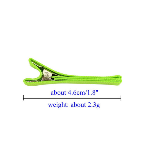inSowni 20 Pack 1.8" Fully Lined DIY Alligator Hair Clips Barrettes for Baby Girls & Toddlers