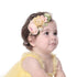 Cinaci 6 Pack Delicate Rose Flower Nylon Headbands, Floral Bows Headband Super Stretchy Hair Bands Fancy Headpieces