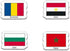 Larsen Puzzles Flags of The World 80 Piece Educational Jigsaw Puzzle