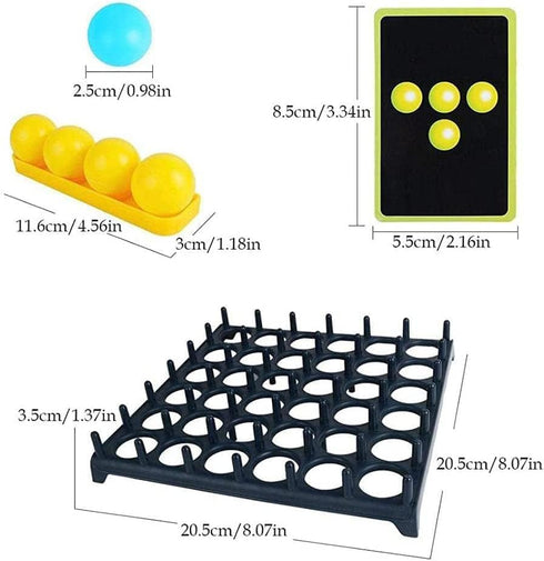Bounce Ball Game - Family Party Game and Jumping Ball Tabletop Game for Adults and Kids