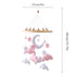 GOODMOM Cloud Mobile for Crib - A Handmade Gender Neutral Cloud Crib Mobile with Moon and Stars Boho Nursery Decor