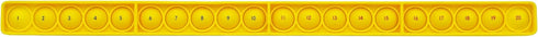 Junior Learning Number Track Bubble Board
