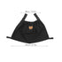 Universal Stroller Organizer, Reusable Bear Pattern Waterproof Nylon Carry All Parent Organizer for Mobile Phone (Black)