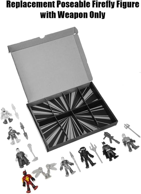 Imaginext DC Super-Friends Replacement Part - Poseable Firefly Figure with Weapon for Playsets