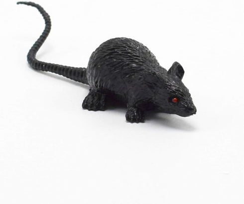 Mangdunt 30 Pack Mini Simulated Mouse Model, Realistic Plastic Mouse Figurines for Kids' Halloween Toy Joke Prank