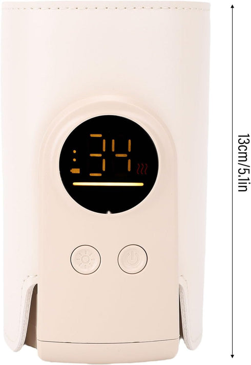 Locadence 8000mAh Bottle Warmer, Constant Temperature Rechargeable Portable Milk Warmer with with Battery for Outdoor