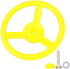 Alomejor Plastic Steering Wheel Toy for Kids Playground, Small Steering Wheel for Climbing Frames