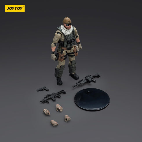 Joytoy 1:18 U.S. Army Delta Figure - Assault Squad Support Gunner 4.17” Hardcore Coldplay Action Figure
