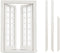 Dollhouse Accessories Miniature Windows 1: 12 Scale Furniture Window Frame Model 28