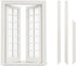Dollhouse Accessories Miniature Windows 1: 12 Scale Furniture Window Frame Model 28