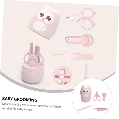Set Toddmomy Portable Boy Girl Nail Clippers Safe Nail Scissors Boy Girl Manicure Kit with Storage Case Lightweight