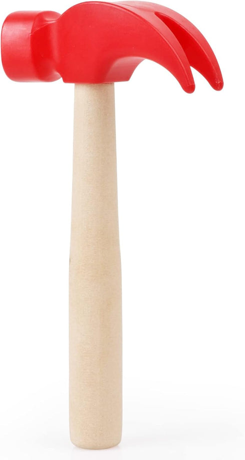 Fowecelt Educational Wooden Hammer Toys - Simulation Hammers for Kids Birthday Party Games Supplies