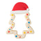 Jimibaby Christmas Teether - Teething Toy for Baby Boys & Girls, Ideal Stocking Stuffer, Gift Package (Christmas Hat)
