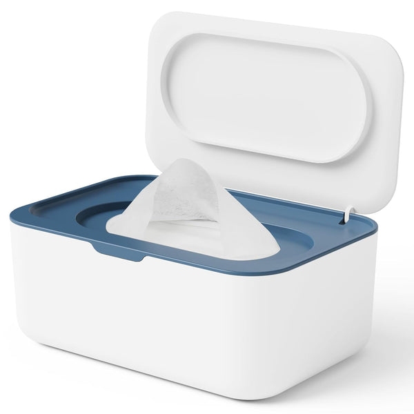 Wipes Dispenser, Wipe Holder for Baby & Adult, Seposeve Refillable Wipe Container,
