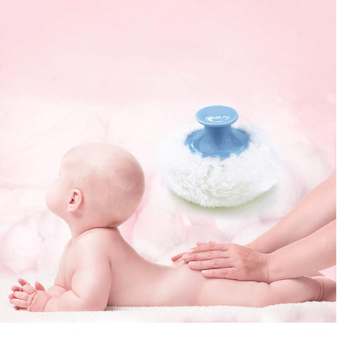 YOGOTEU Body Cosmetic Powder Puff Sponge Empty Refillable Baby Toddler Skin Care After-bath Powder for Case