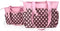 Generic 2pcs Baby Diaper Bag Suits for Mom, Baby Bottle Holder Nappy Bag