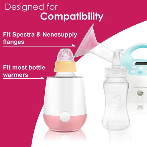 8oz 2 1+ Nenesupply Silicone Baby Bottles Newborn Feeding Bottles Slow Flow Breastfeeding Bottle for Breastfed Babies