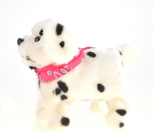 PowerTRC Cute Somersault Little Puppy Pet Toy Dog | Barks, Sits, Walks, and Flips